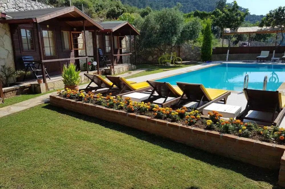 Onur Motel Faralya Fethiye Exterior foto