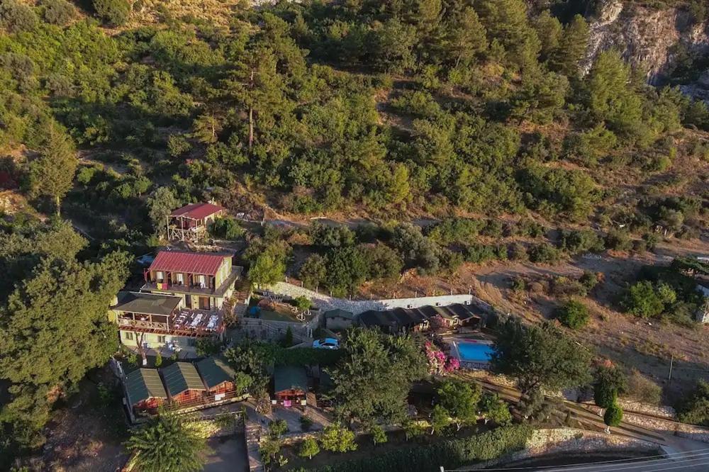 Onur Motel Faralya Fethiye Exterior foto